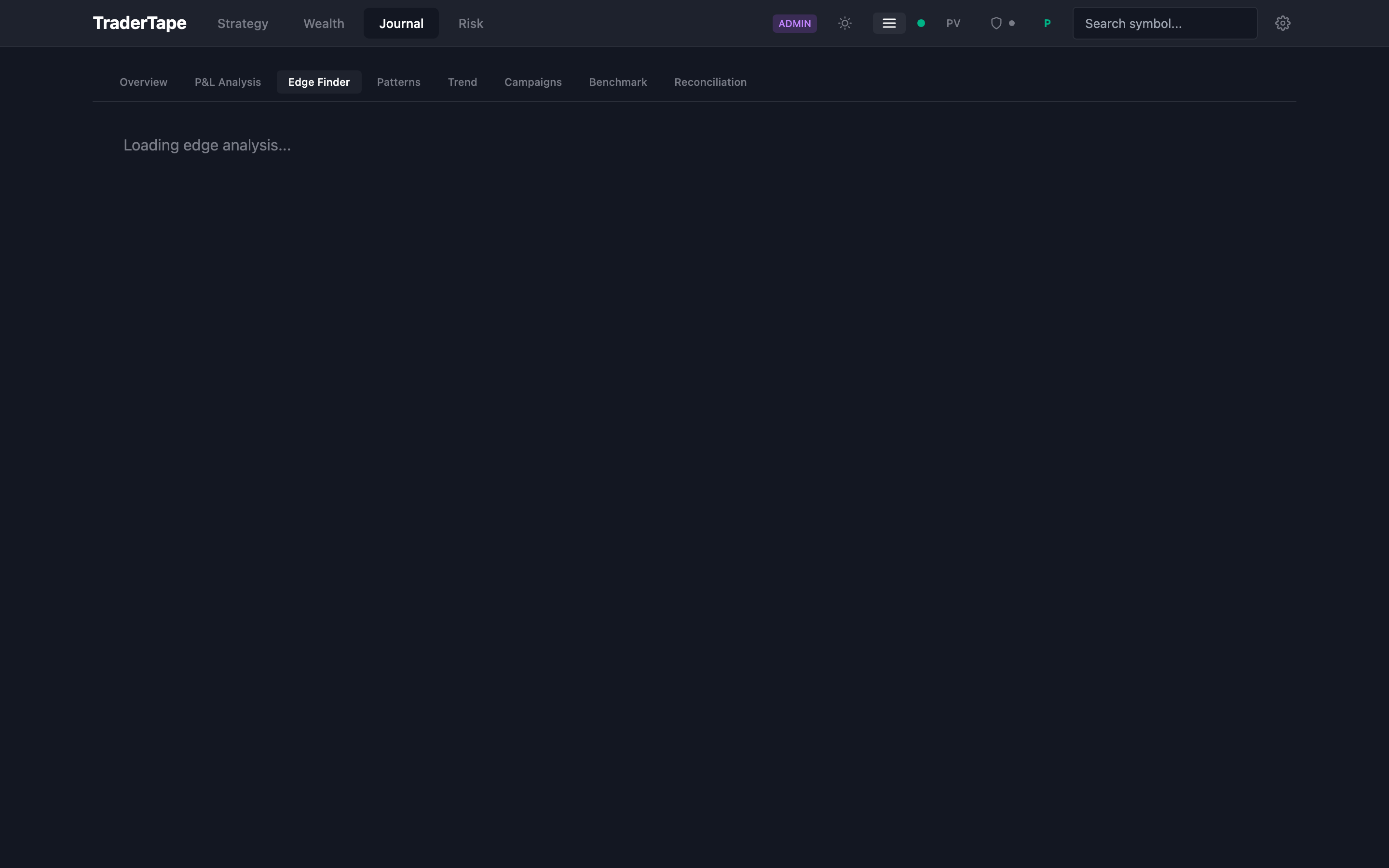 The edge finder page